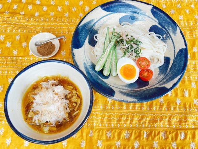 鰹節香るカレーつけ麺