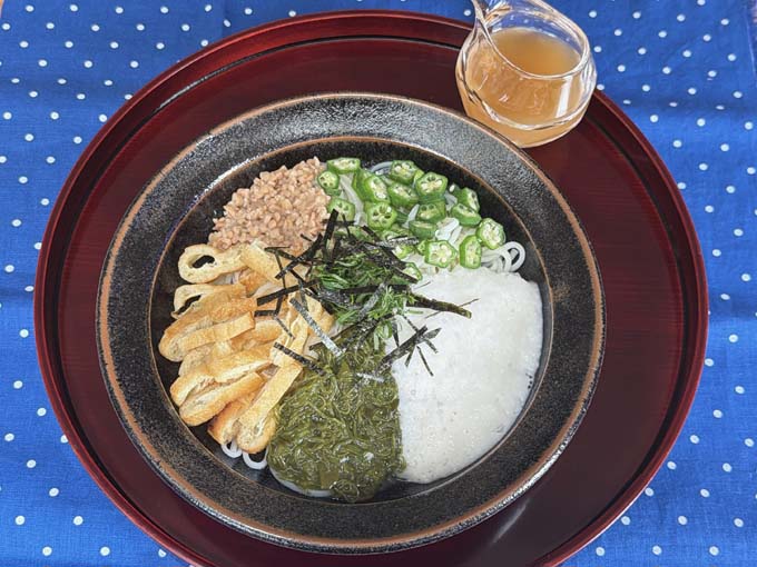 ぶっかけネバネバうどん