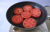トマトを焼く