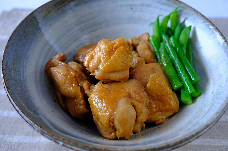 さっぱり 煮 もも肉 鶏